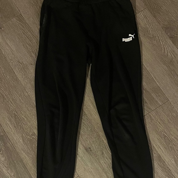 Puma Joggers Sweatpants. Kids 14-16. Black - Picture 1 of 5